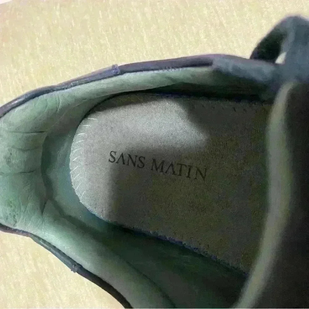 Sans matin the Domingo sneakers size 36 hand made leather - Picture 12 of 16
